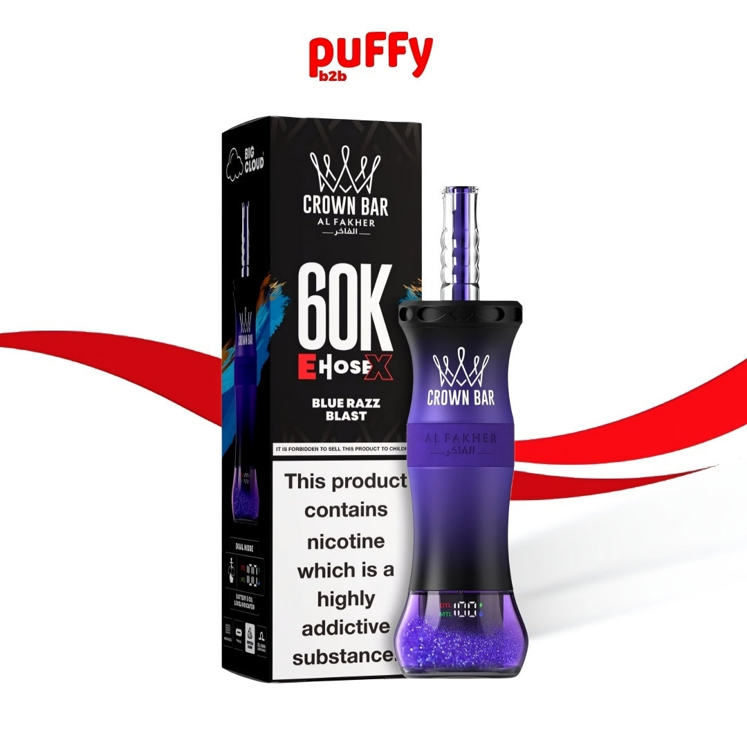 Al Fakher Crown Bar 60000 Disposable Shisha