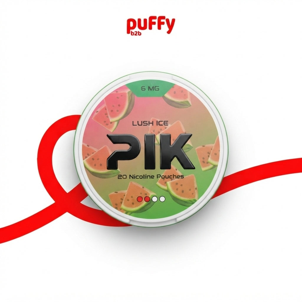 PIK Nicotine Pouches 6mg - Puffy b2b