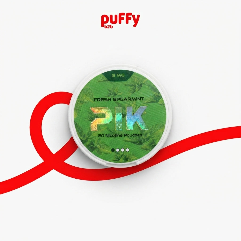 PIK Nicotine Pouches 6mg - Puffy b2b