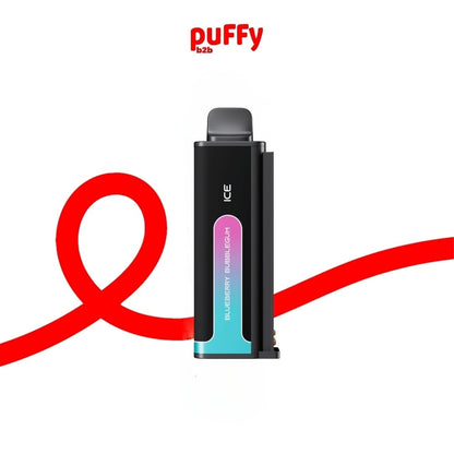 Magnetic cartridge format of 20,000 puffs