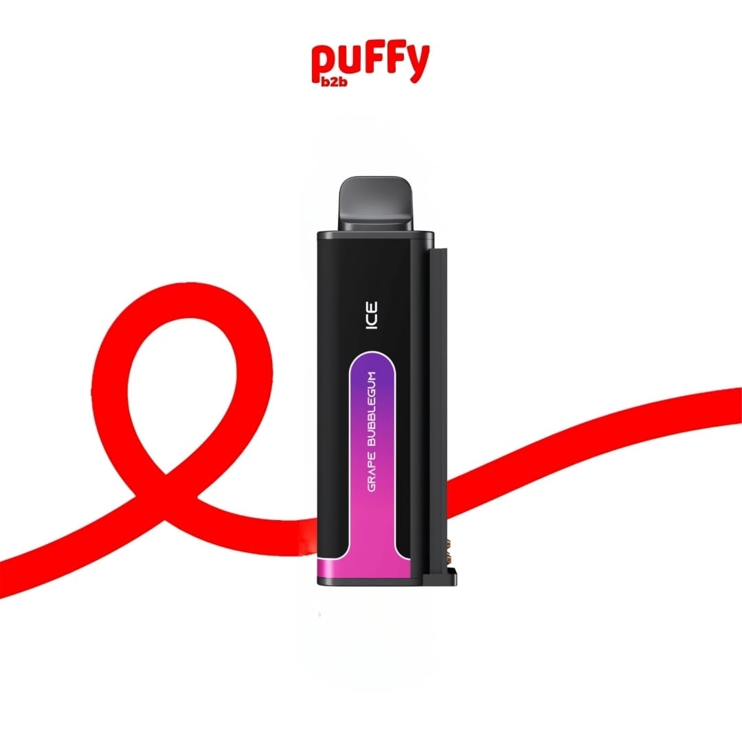 Magnetic cartridge format of 20,000 puffs