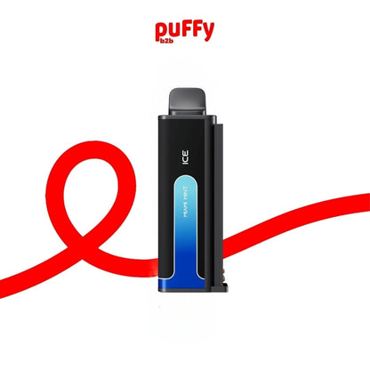Magnetic cartridge format of 20,000 puffs