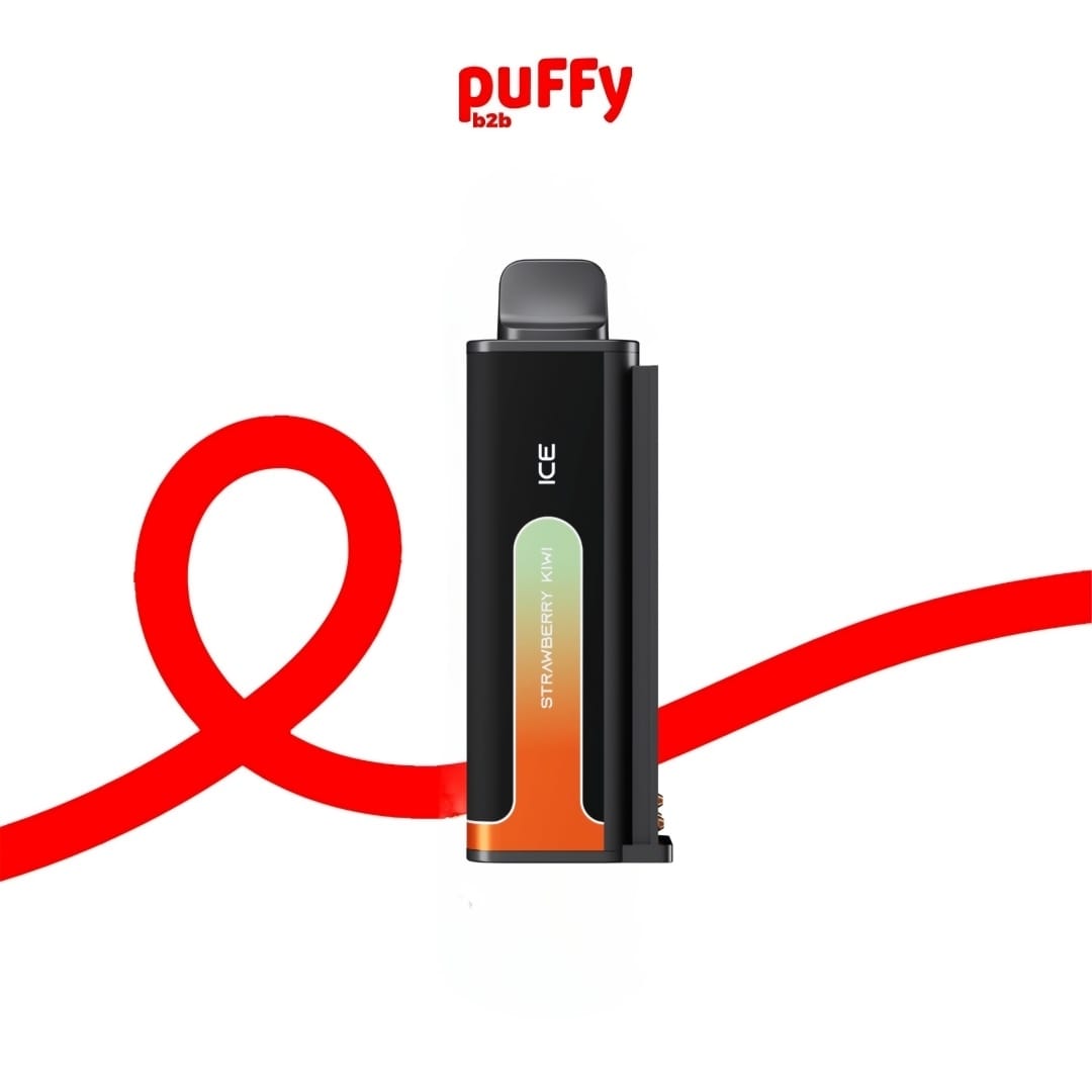 Magnetic cartridge format of 20,000 puffs