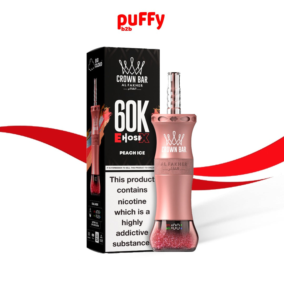 Al Fakher Crown Bar 60000 Disposable Shisha