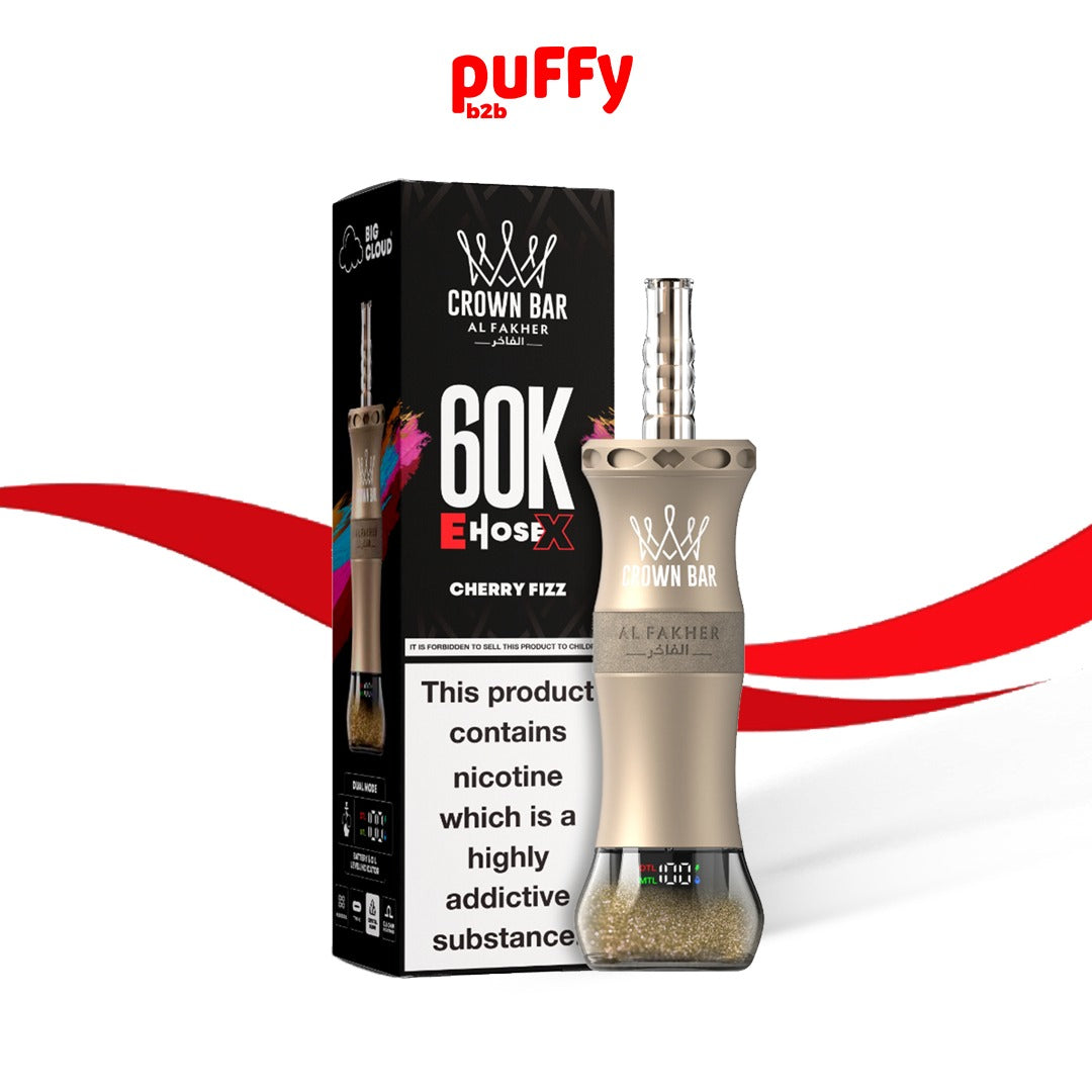 Al Fakher Crown Bar 60000 Disposable Shisha