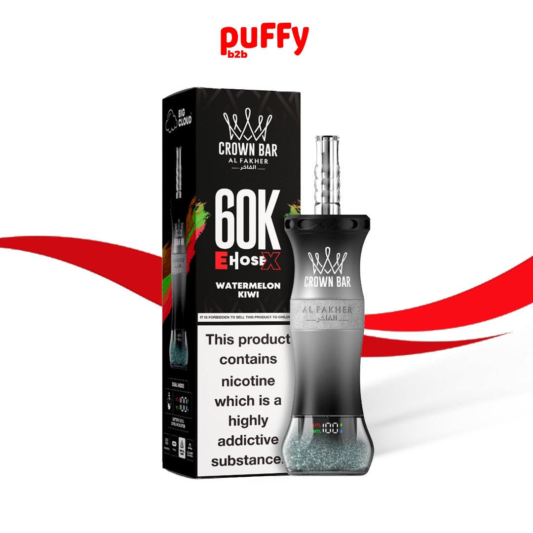 Al Fakher Crown Bar 60000 Disposable Shisha