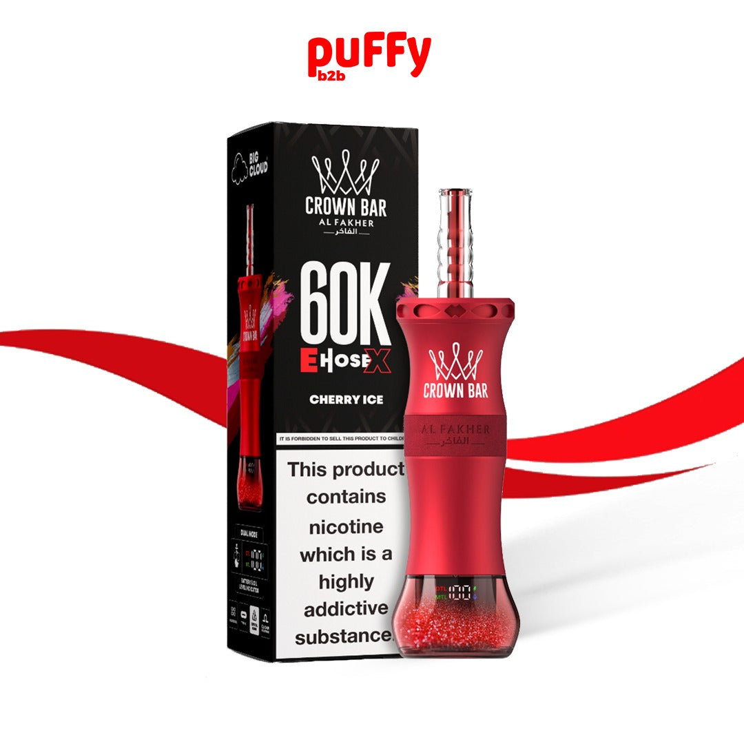 Al Fakher Crown Bar 60000 Disposable Shisha