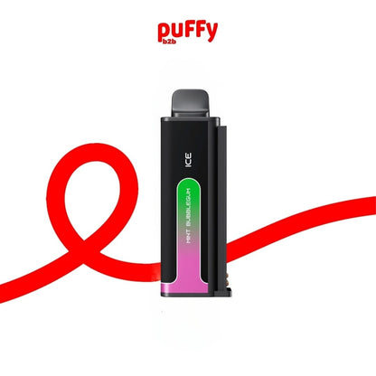 Magnetic cartridge format of 20,000 puffs