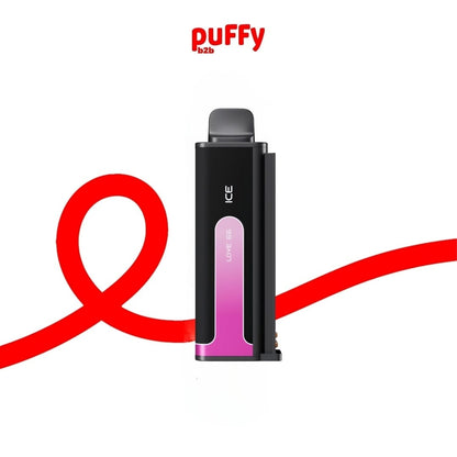 Magnetic cartridge format of 20,000 puffs