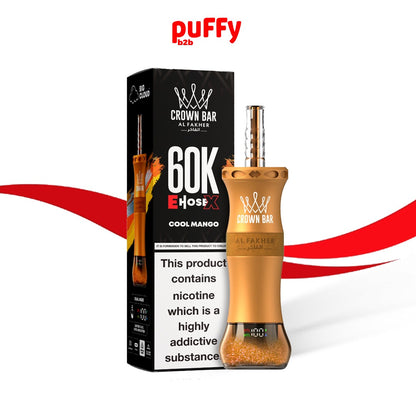 Al Fakher Crown Bar 60000 Disposable Shisha