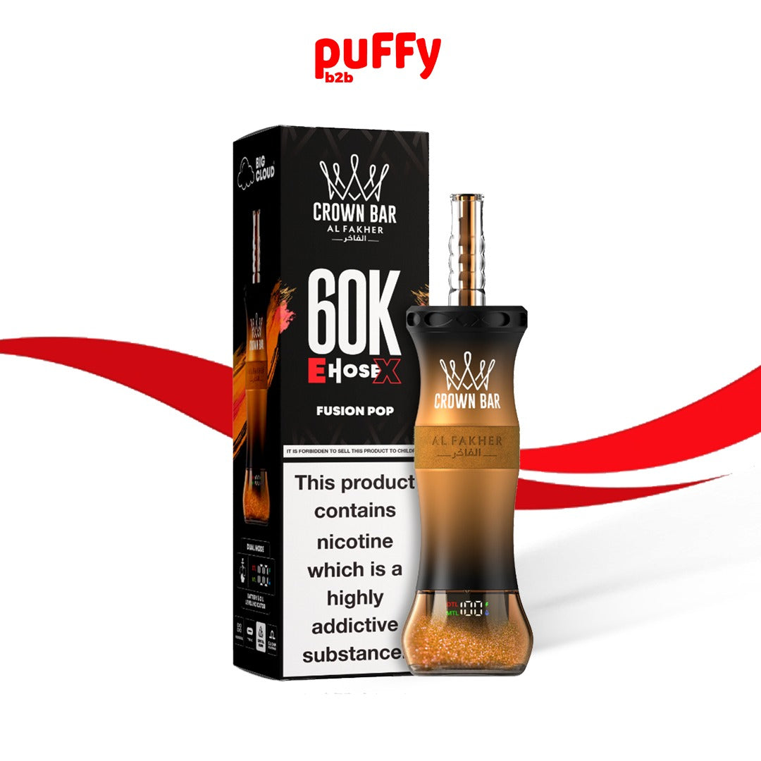 Al Fakher Crown Bar 60000 Disposable Shisha