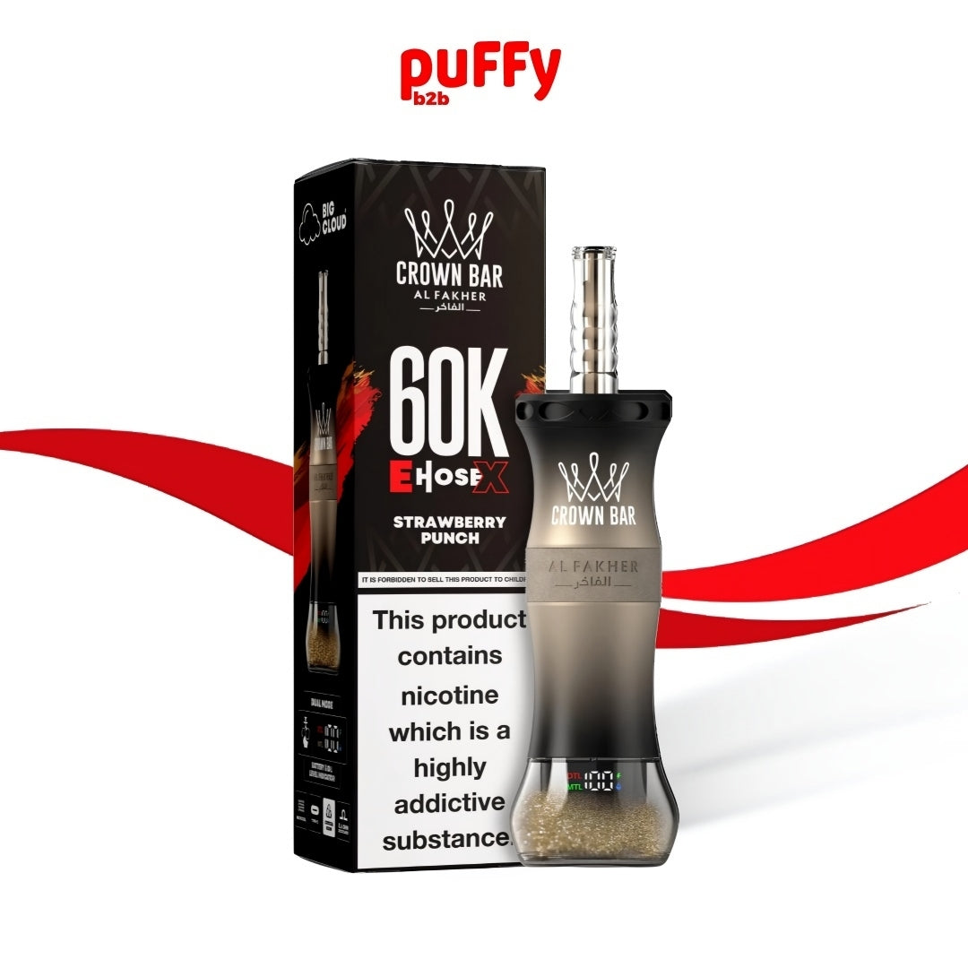 Al Fakher Crown Bar 60000 Disposable Shisha