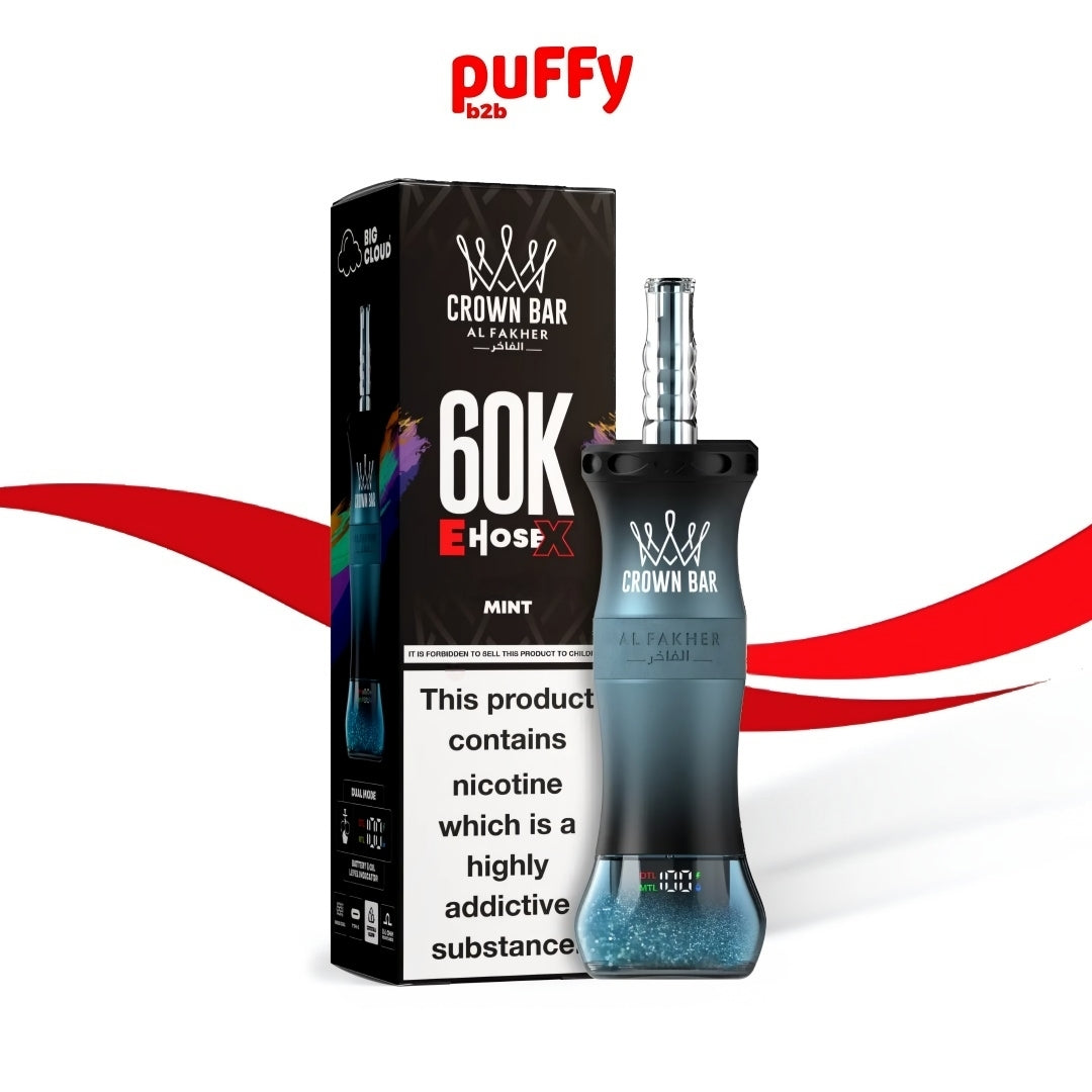 Al Fakher Crown Bar 60000 Disposable Shisha