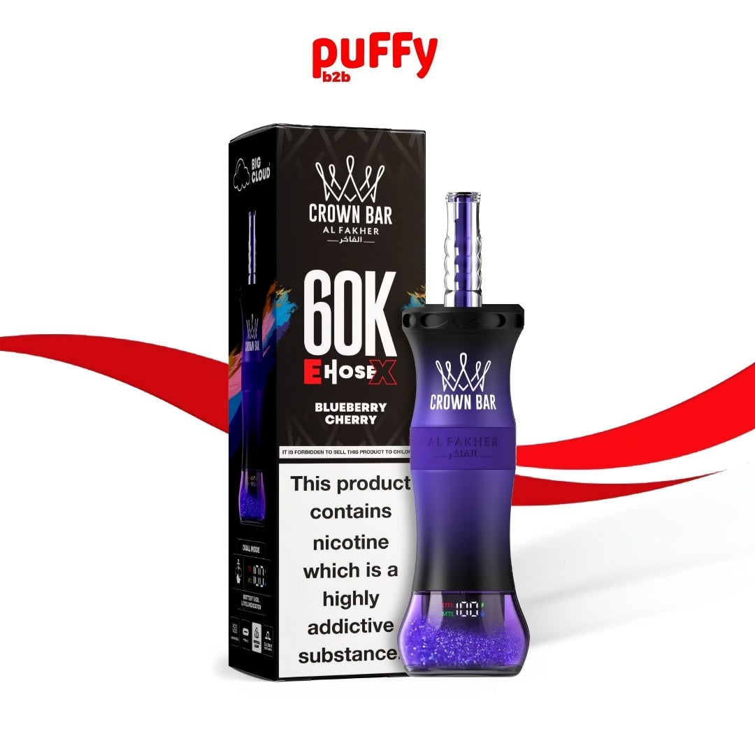 Al Fakher Crown Bar 60000 Disposable Shisha